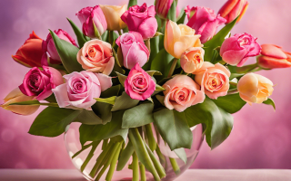 Цветы на 8 марта: купить букет цветов с доставкой 8 марта в Москве — Leto Flowers